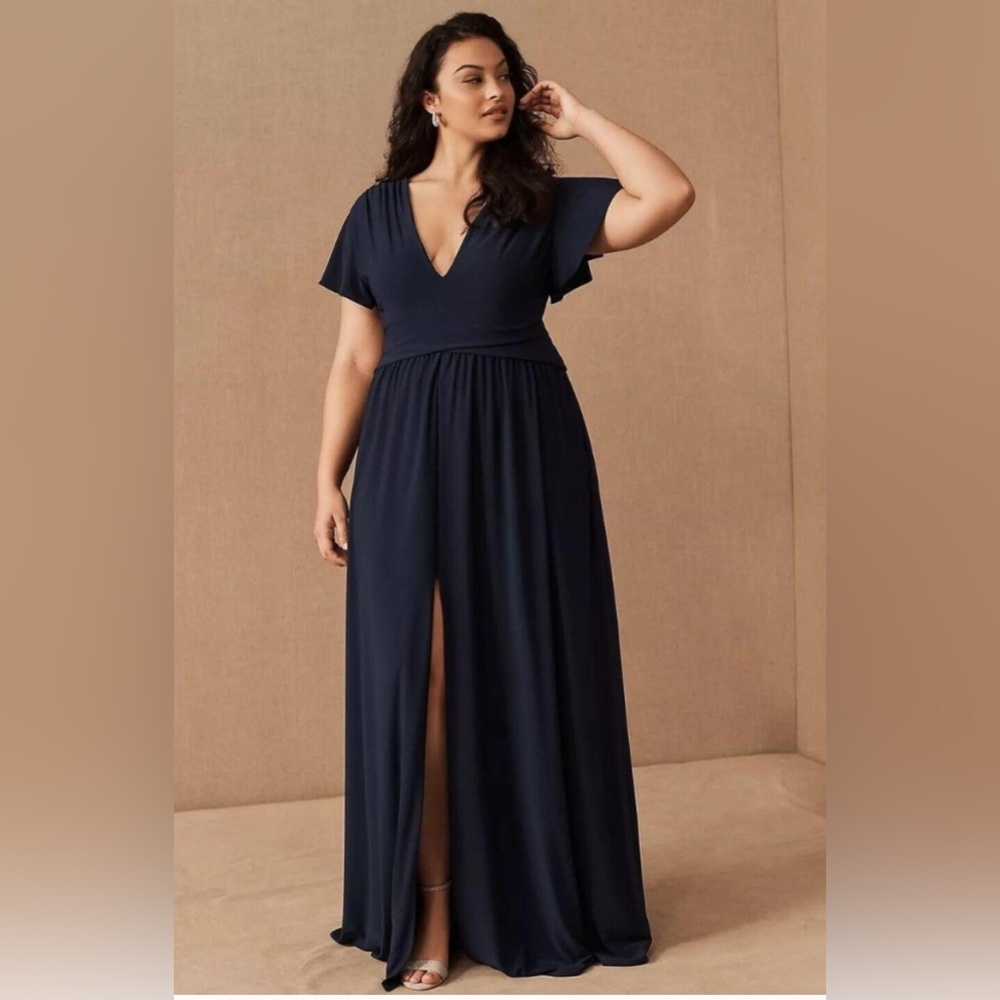 BHLDN Blue Maxi Dress